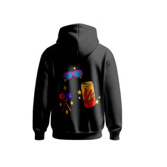 Rave essentials hoodie - Black