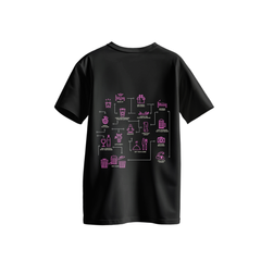 24 hour lineup T-shirt