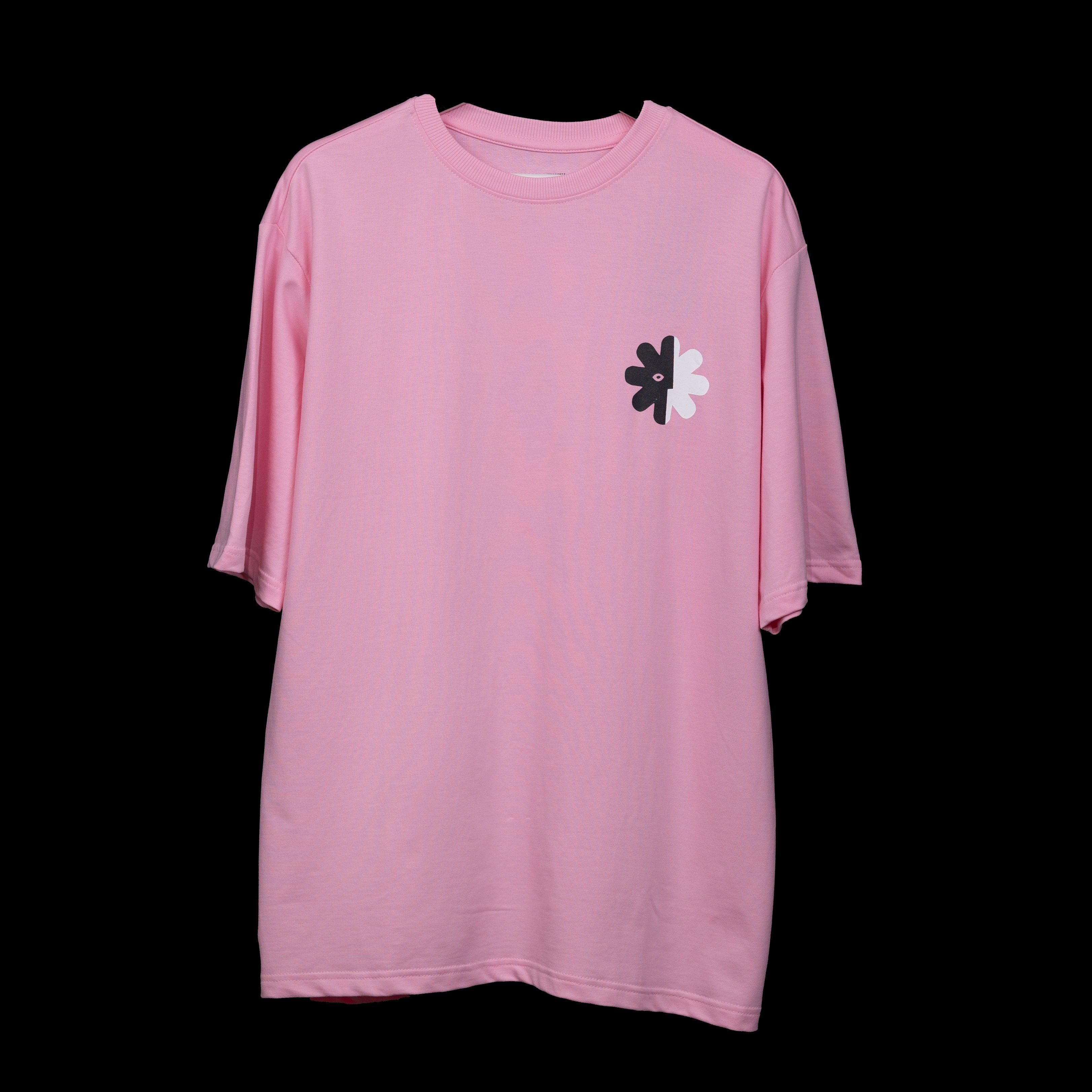 Wild Love - Techno Be With You Clothing Shop Wild Love Front side Printed Pure Cotton Pink T-Shirt Online