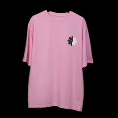 Wild Love - Techno Be With You Clothing Shop Wild Love Front side Printed Pure Cotton Pink T-Shirt Online