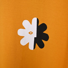 Wild Love - Techno Be With You Clothing Shop Wild Love Front close Printed Pure Cotton Yellow T-Shirt Online