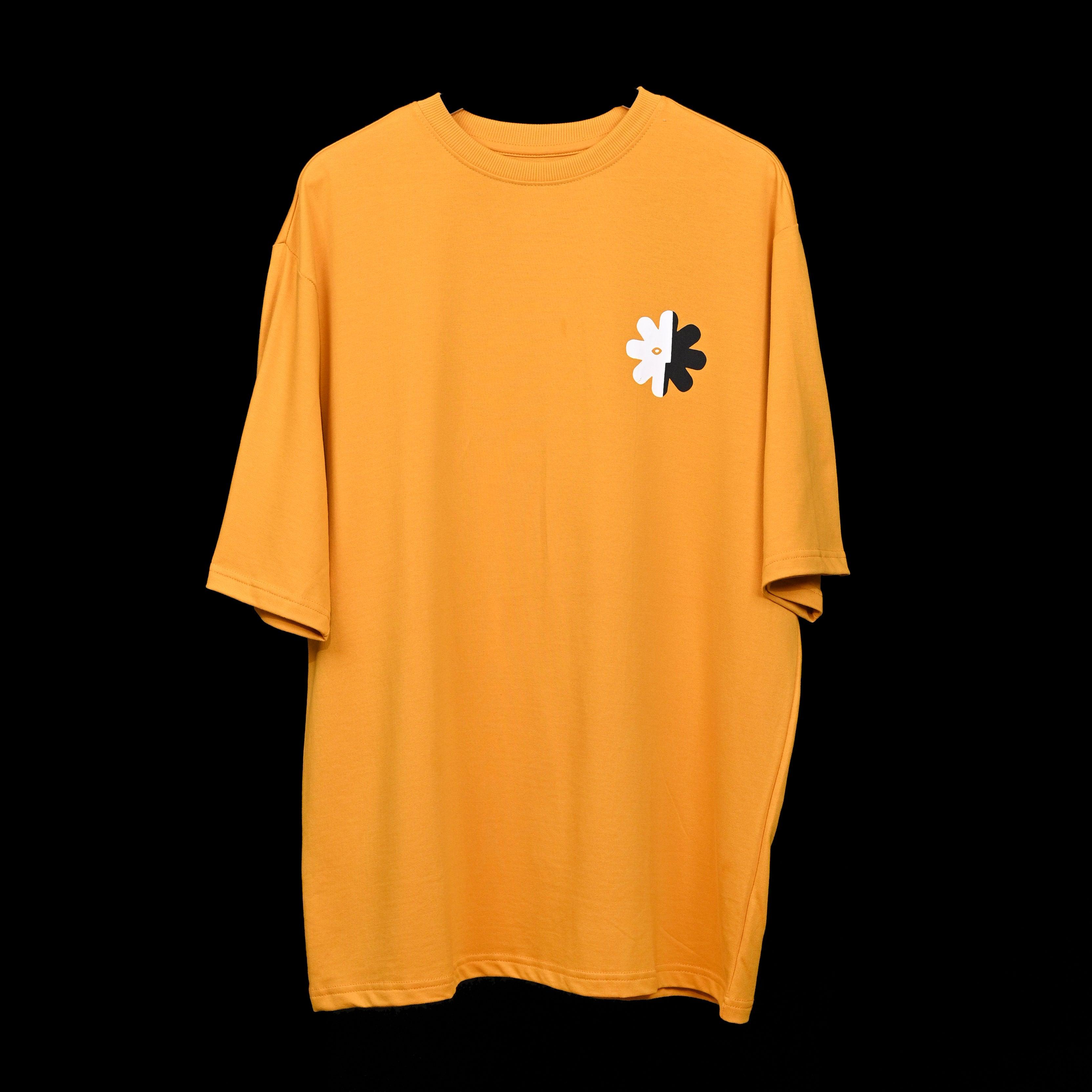 Wild Love - Techno Be With You Clothing Shop Wild Love Front side Printed Pure Cotton Yellow T-Shirt Online