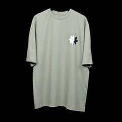 Wild Love - Techno Be With You Clothing Shop Wild Love Front side Printed Pure Cotton Green T-Shirt Online