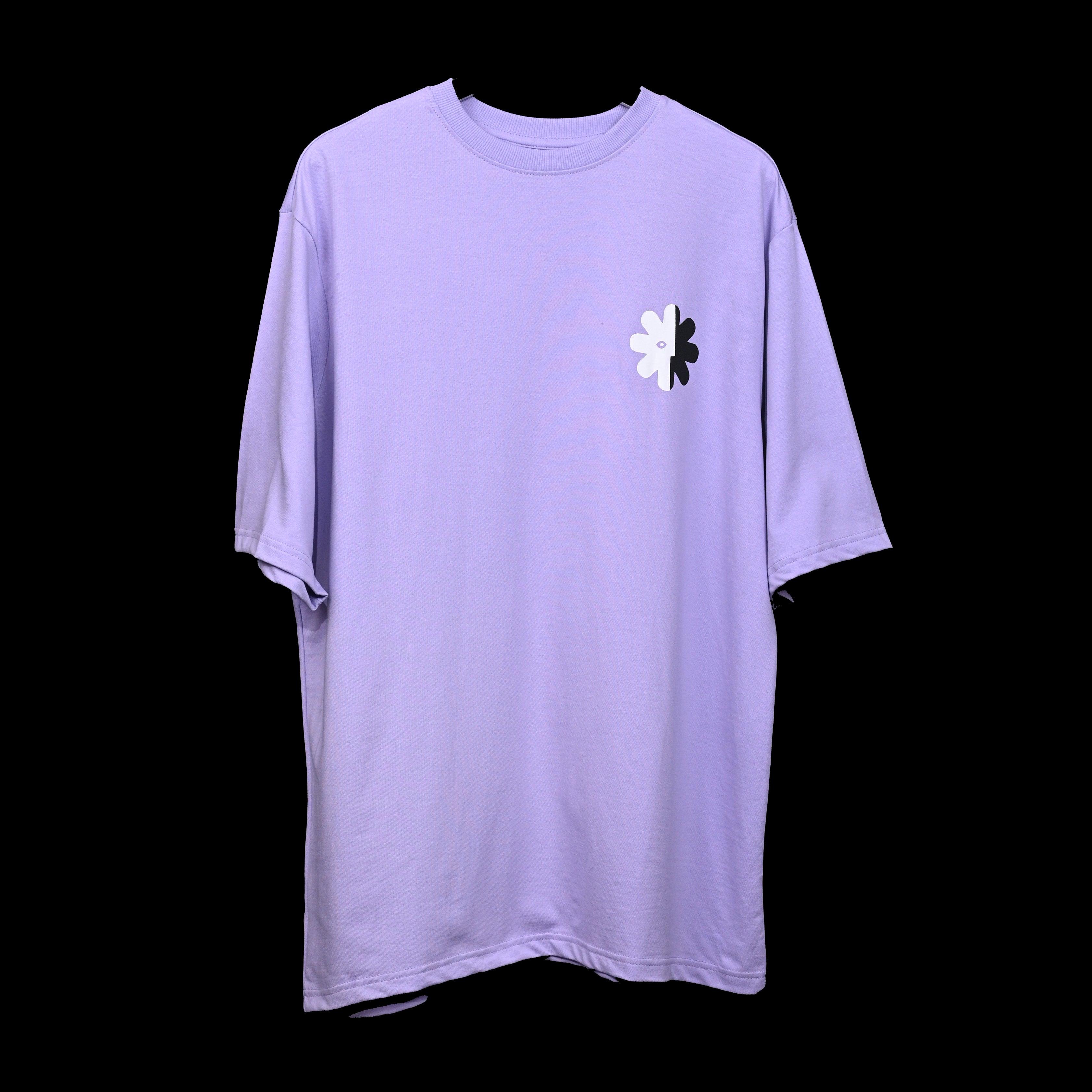 Wild Love - Techno Be With You Clothing Shop Wild Love Front side Printed Pure Cotton Purple T-Shirt Online