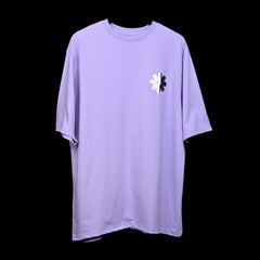 Wild Love - Techno Be With You Clothing Shop Wild Love Front side Printed Pure Cotton Purple T-Shirt Online