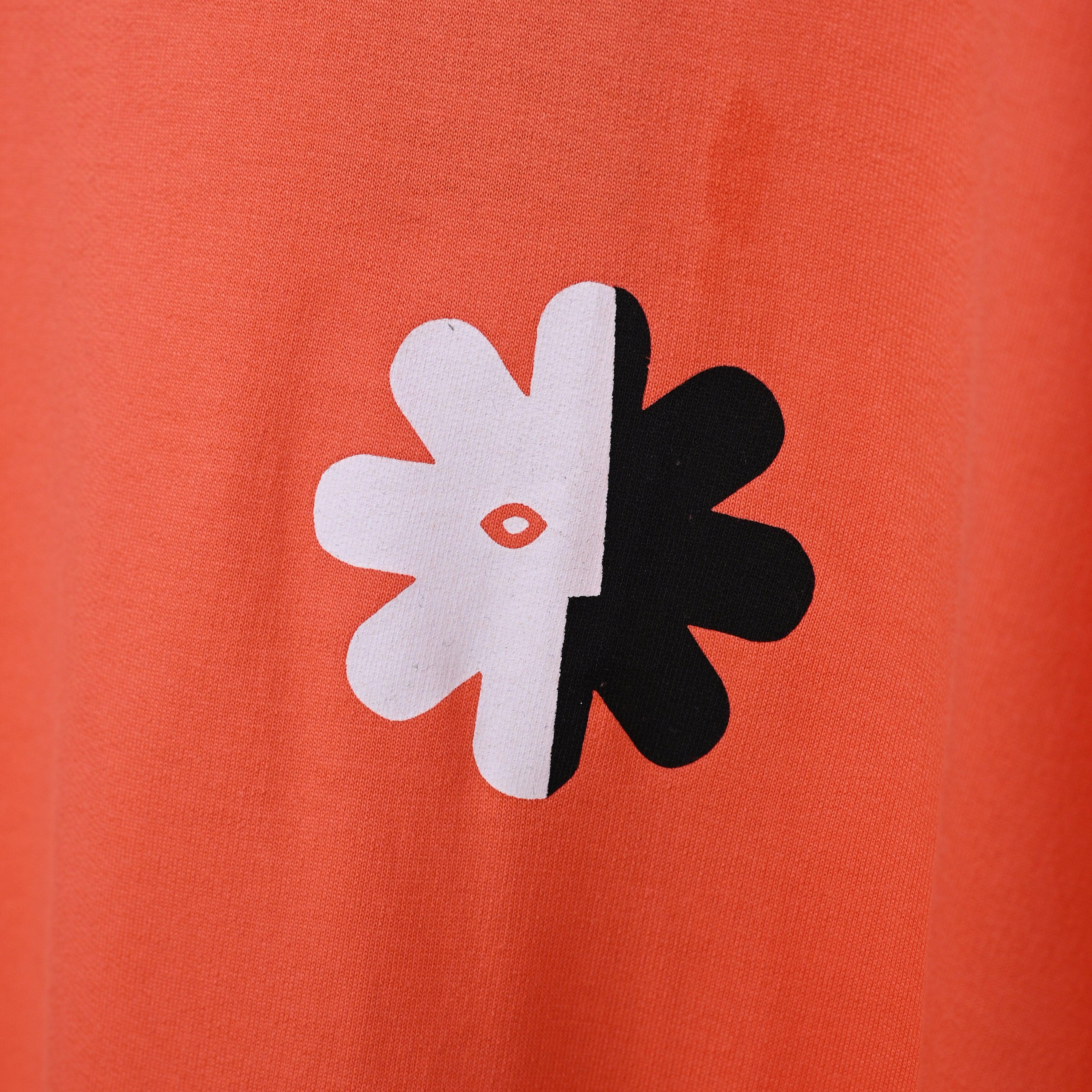 Wild Love - Techno Be With You Clothing Shop Wild Love Front close side Printed Pure Cotton Red T-Shirt Online