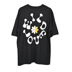 Wild Love - Techno Be With You Clothing Shop Wild Love Back side Printed Pure Cotton Blue T-Shirt Online