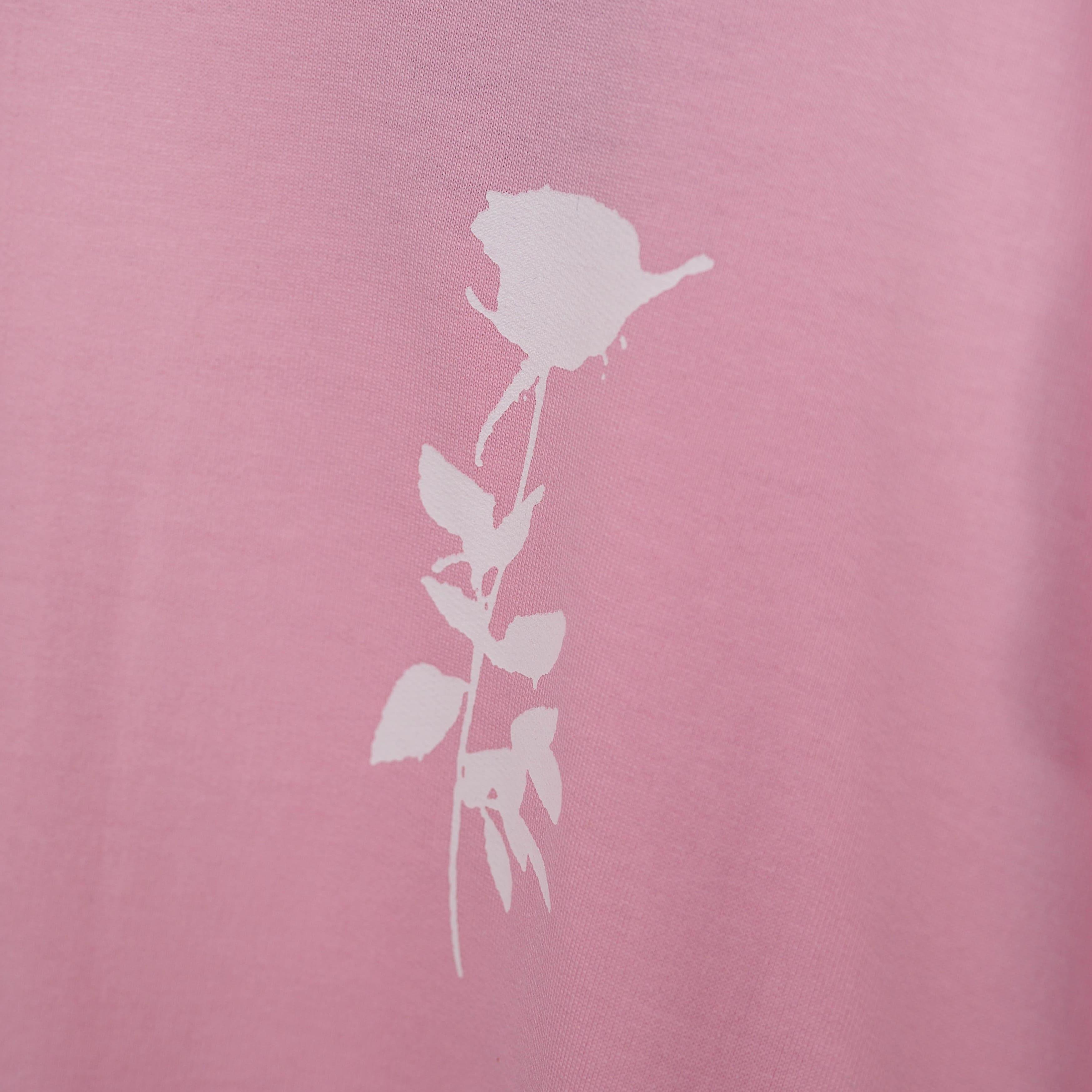 Afterthought Oversized T-Shirt: Lilac, Oversized, Close Front, Bio-Washed Cotton Printed by Techno Be With You