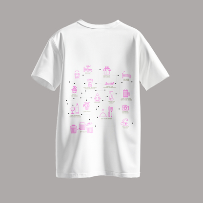 24 hour lineup T-shirt