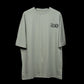 Protect Your Energy T-Shirt: Hunter Green, Oversized, Front Pose, Bio-Washed Cotton Printed by Techno Be With You