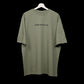 Star Trippy T-Shirt: Light Green, Oversized, Front Pose, Bio-Washed Cotton Printed by Techno Be With You