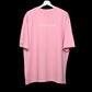 Star Trippy T-Shirt: Lilac, Oversized, Front Side, Bio-Washed Cotton Printed by Techno Be With You