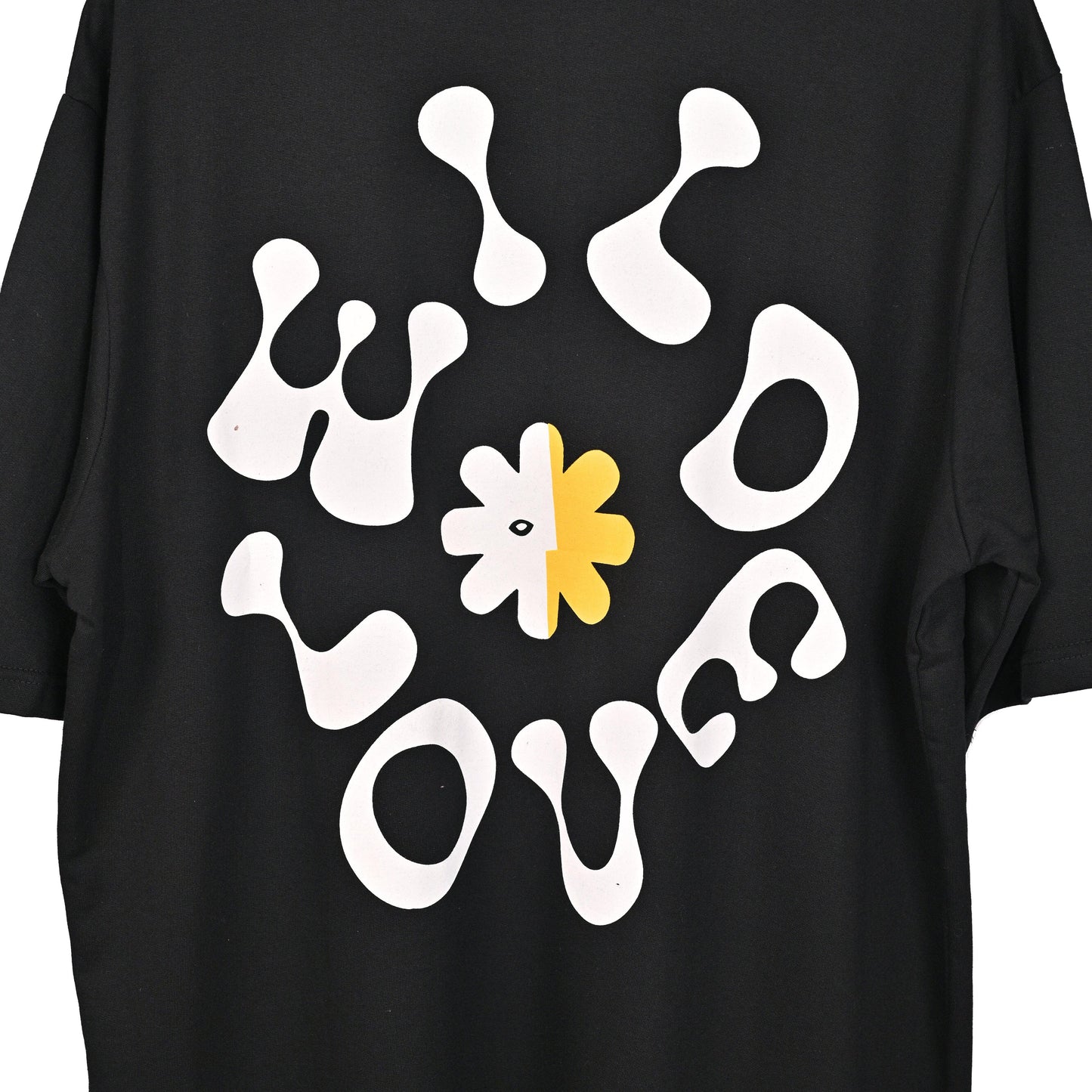 Wild Love - Techno Be With You Clothing  Shop Wild Love Back close side Printed Pure Cotton Blue T-Shirt Online  