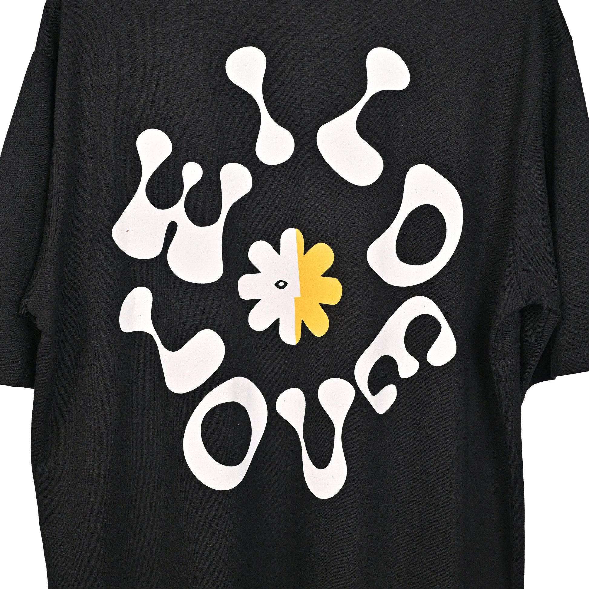 Wild Love - Techno Be With You Clothing  Shop Wild Love Back close side Printed Pure Cotton Blue T-Shirt Online  