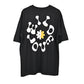 Wild Love - Techno Be With You Clothing  Shop Wild Love Back side Printed Pure Cotton Blue T-Shirt Online  