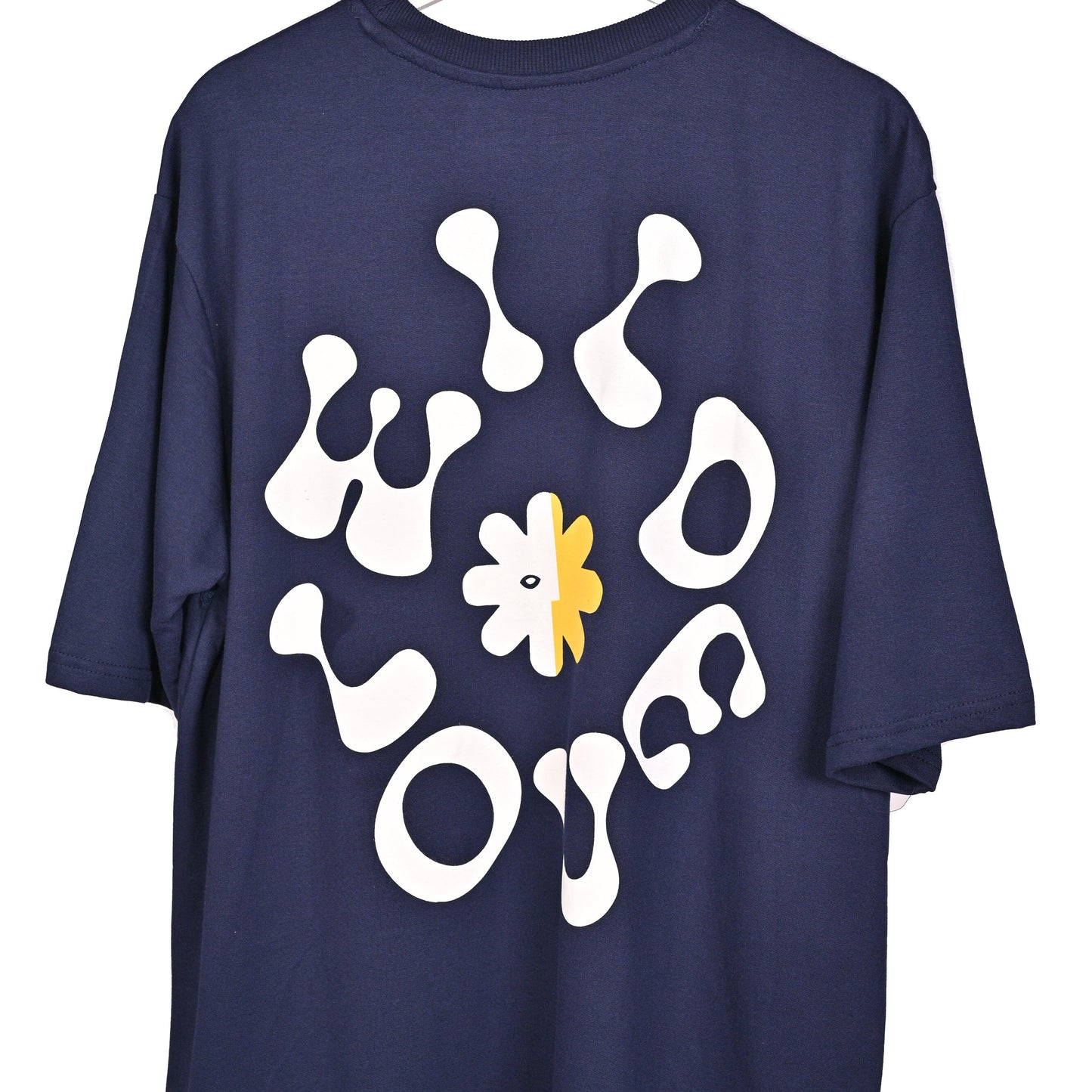 Wild Love - Techno Be With You Clothing Shop Wild Love Back side Printed Pure Cotton T-Shirt Blue Online  