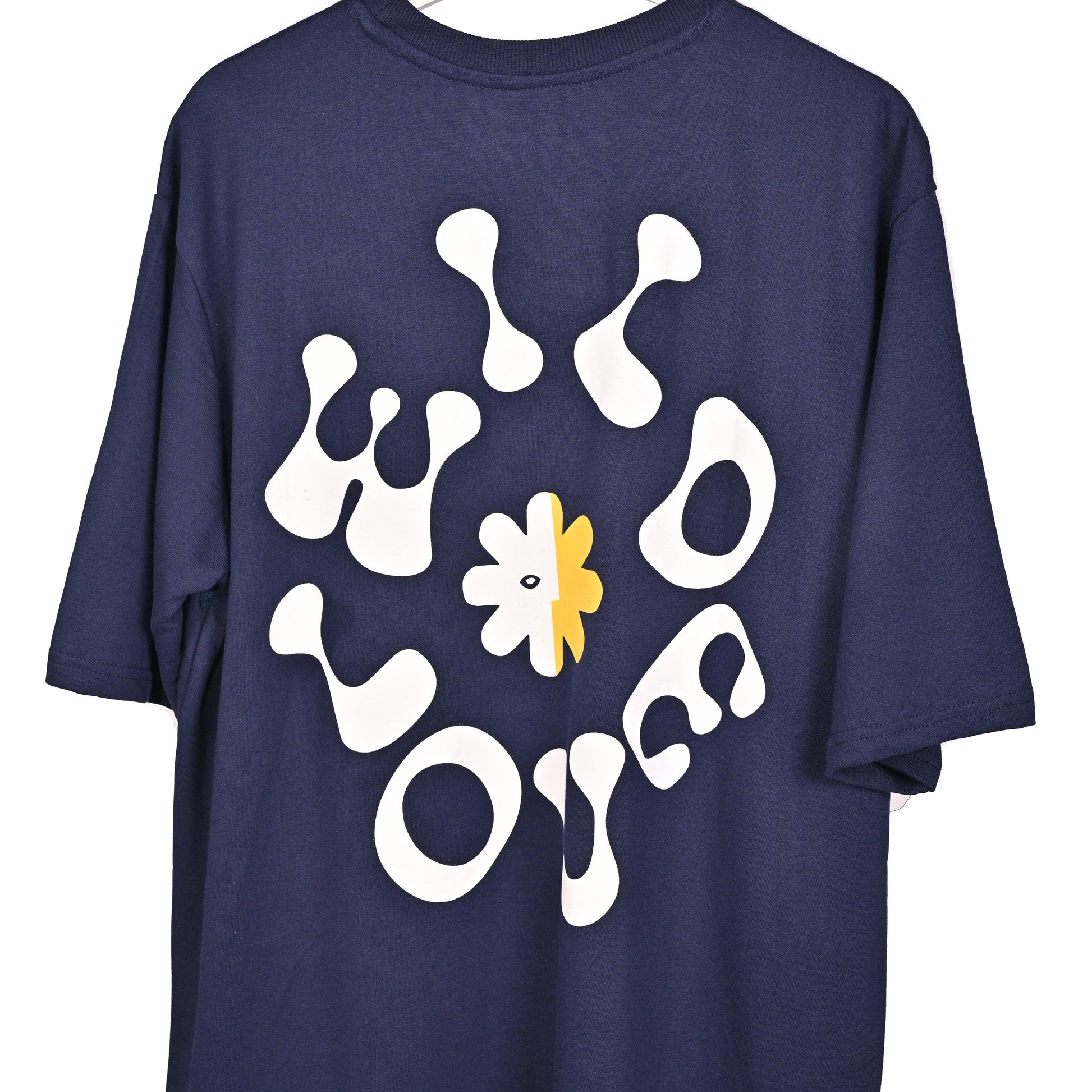 Wild Love - Techno Be With You Clothing Shop Wild Love Back side Printed Pure Cotton T-Shirt Blue Online  