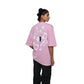 Wild Love - Techno Be With You Clothing  Shop Wild Love Back Printed Pure Cotton Pink T-Shirt  Online  