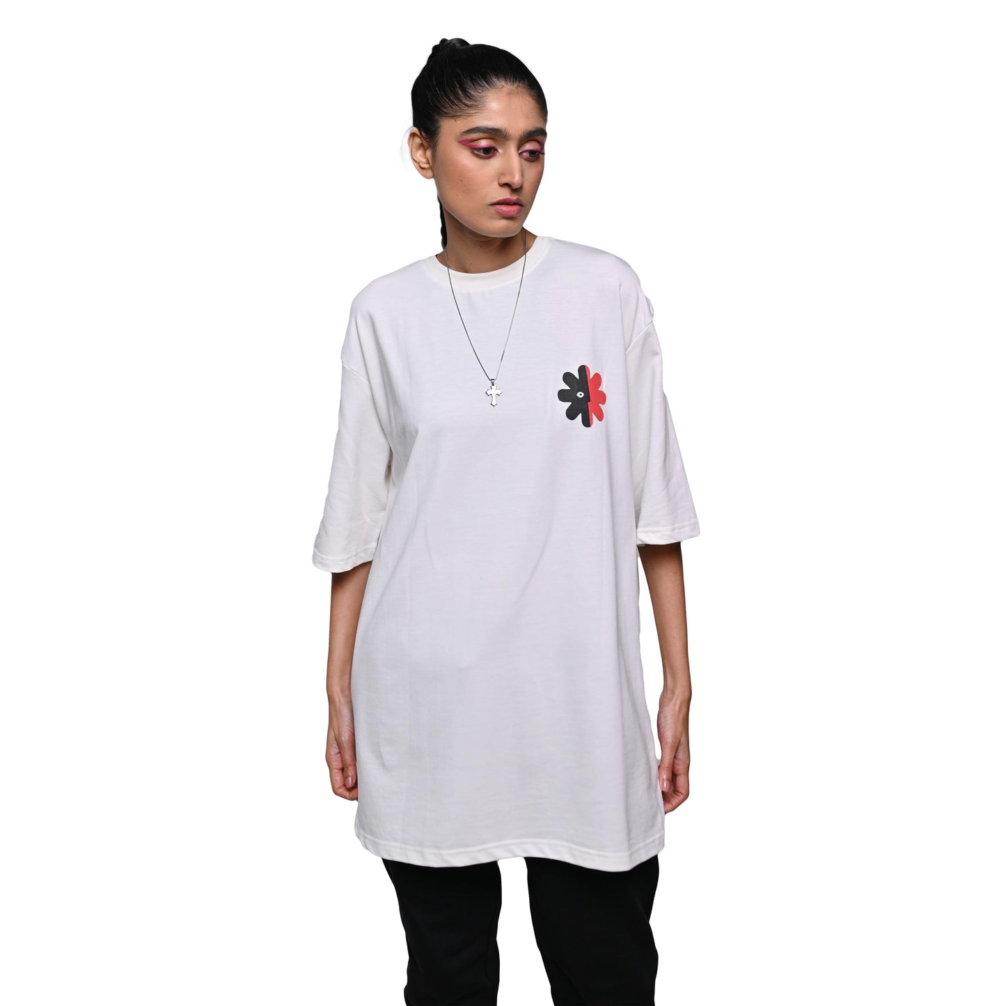 Wild Love - Techno Be With You Clothing  Shop Wild Love Front Printed Pure Cotton White T-Shirt Online  