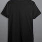 Dark Techno Black Printed Tshirt, Front side